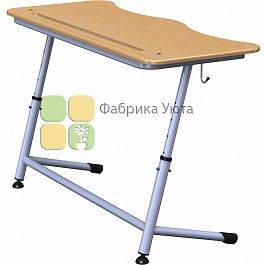 Парта "Премьера 2Р" регулируемая по р.г. (2-6 гр) - Фото предпросмотра