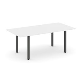Style Project Direct Direct Стол переговорный SN-6P.SPRG-198.3 Белый/Металл Антрацит 1980*980*750 - Фото предпросмотра