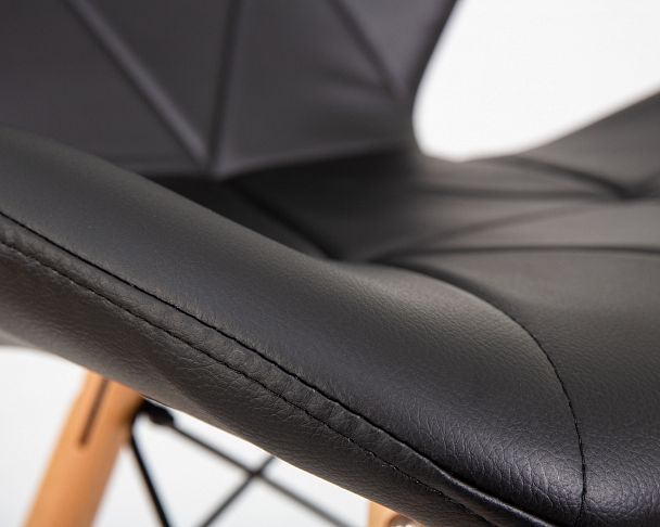 Стул барный DOBRIN BUTTERFLY BAR (ножки светлый бук, цвет чёрный) - Вид 10