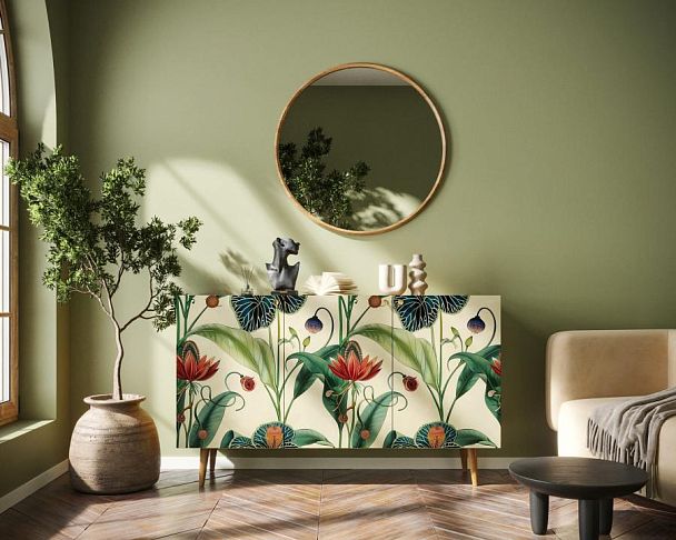 Комод Berber три дверки арт BB01/Print_55 - Вид 4