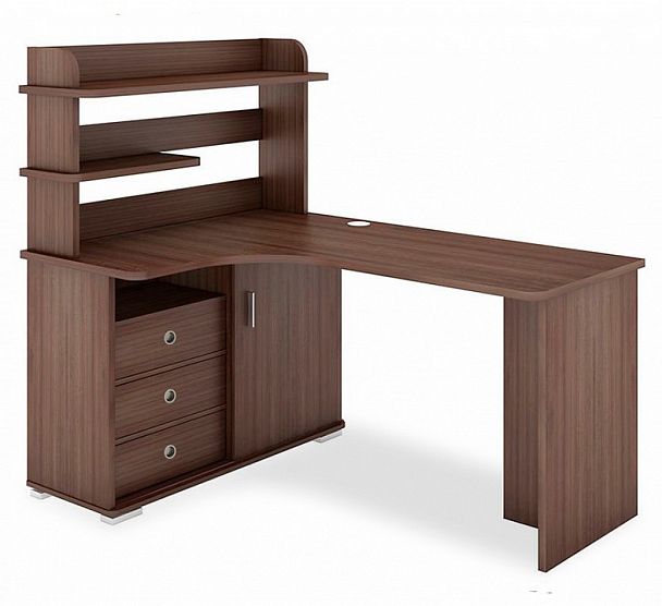 Стол компьютерный Домино СР-145 Шамони левый - Вид 1