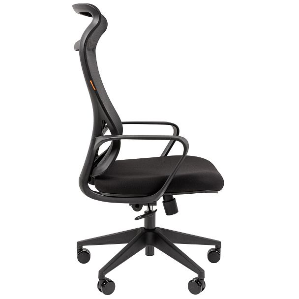 Офисное кресло CHAIRMAN CH577, ткань/сетка, черный - Вид 4