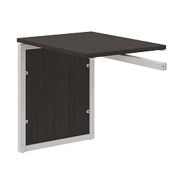 Брифинг приставка XQPB 860 Дуб Юкон Модерн/Алюминий 800х600х750 XTEN-QP - Фото предпросмотра