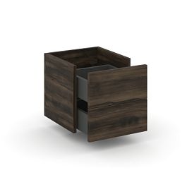 Concept Вставка в надставку 2 ящ. CN.NP-002 Дуб Мали/Антрацит 341*333*338 - Фото предпросмотра