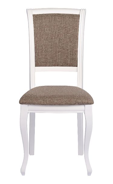 Обеденная группа стол Арей 160(210)х90х76 Белый и 6 стульев Арктос Белый/Коричневая рогожка - Вид 8