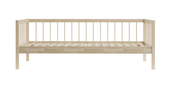 Кровать деревянная Мечта 6, 800*1900, березовый шпон, цвет натуральный - Вид 2