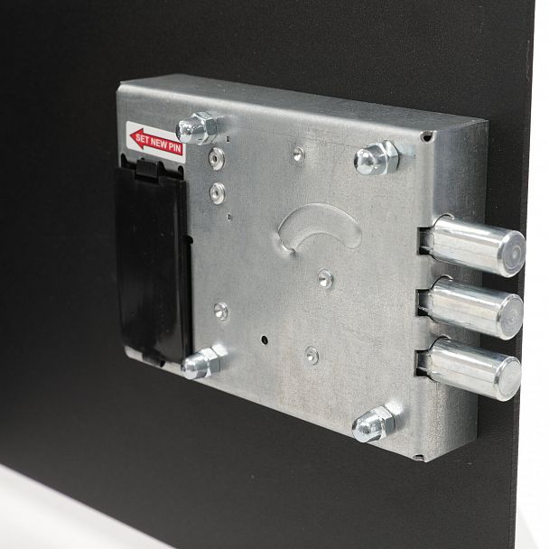 Сейф мебельный BRABIX "SF-200EL", 200х310х200 мм, электронный замок, черный, 291145, S103BR211214 - Вид 6