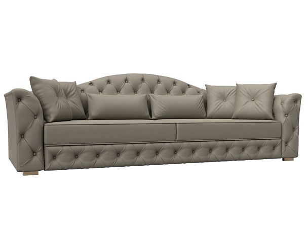 Диван прямой Артис Экокожа бежевый - Вид 1