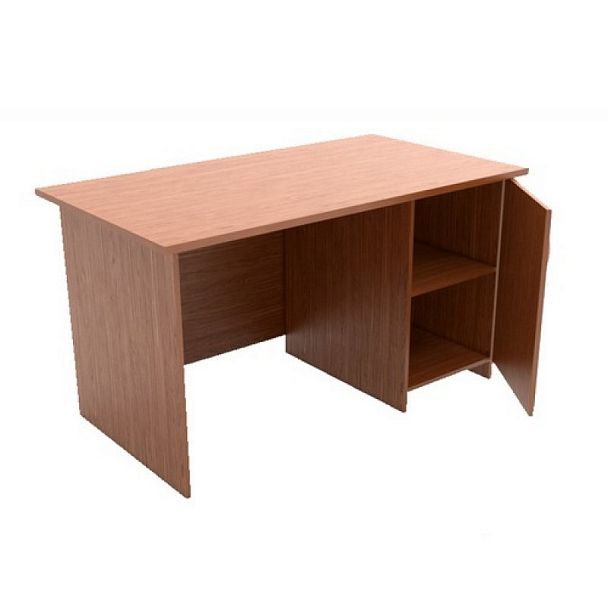 Стол письменный однотумбовый с дверкой - Вид 2