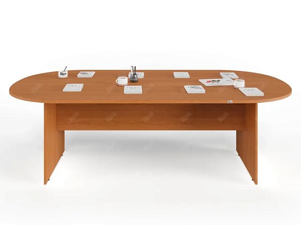 ЛАЙТ / LIGHT RLG010-24x12 Конференц-стол 240x120x75 Вишня - Вид 2