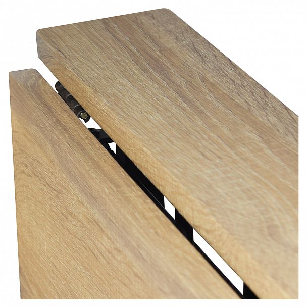 Стол на металлокаркасе BRABIX "LOFT CD-001", 800х440х740 мм, складной, цвет дуб натуральный, 641211 - Вид 10