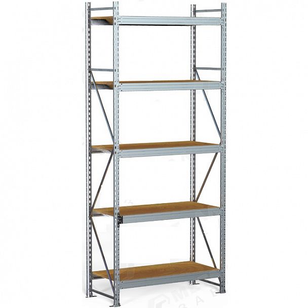 Стеллаж SGR-V-Zn-ДСП 1285-3,0 - Вид 1