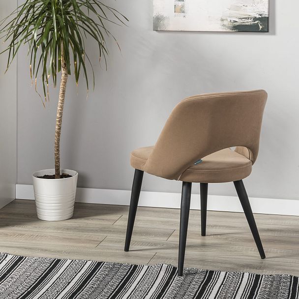 Стул Lars Diag beige/черный - Вид 9