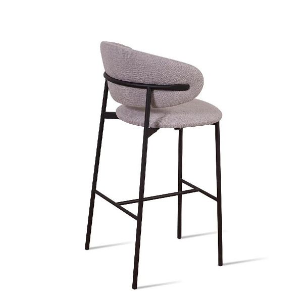 Стул барный Adele, рогожка wellton 912, серый - Вид 11