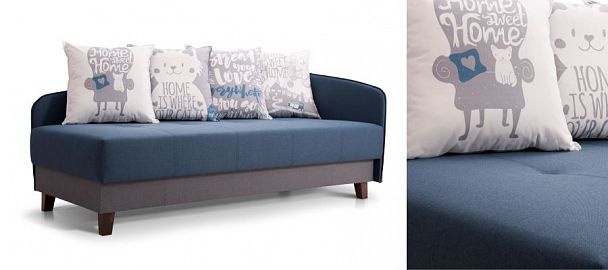 Тахта НПБ "САНГ" Принт Милый дом - Вид 1