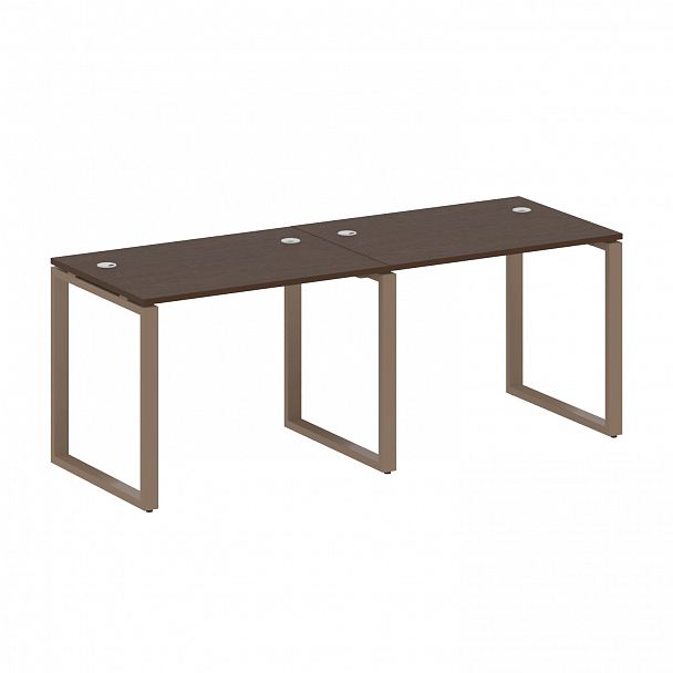 Рабочая станция "Metal System" БО.СМ-2.1 венге/мокко - Вид 1