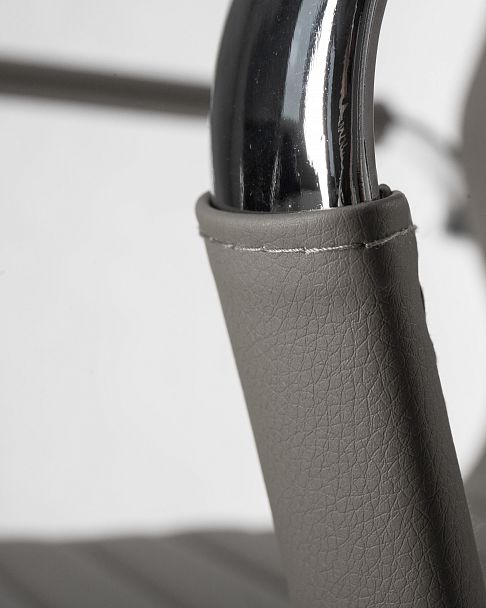 Офисное кресло для руководителей DOBRIN CLARK (серый) - Вид 11