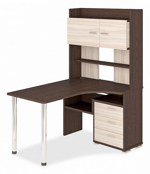 Стол компьютерный Домино СР-133 Венге/Карамель правый - Вид 1