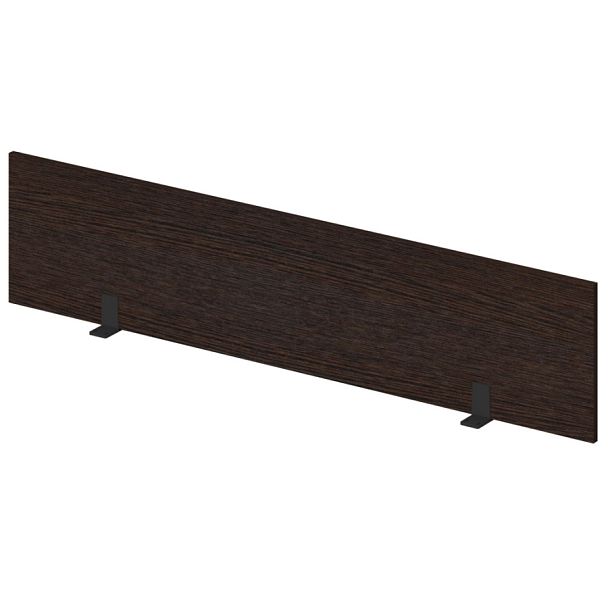 Экран для одиночного стола СМЭ18-16 Дуб венге/Антрацит 1600x18x350 Арго-М - Вид 1