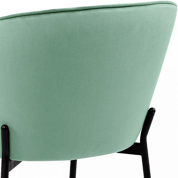 Комплект кухонных стульев Миэль мятный велюр/черный, 3 шт. - Вид 10