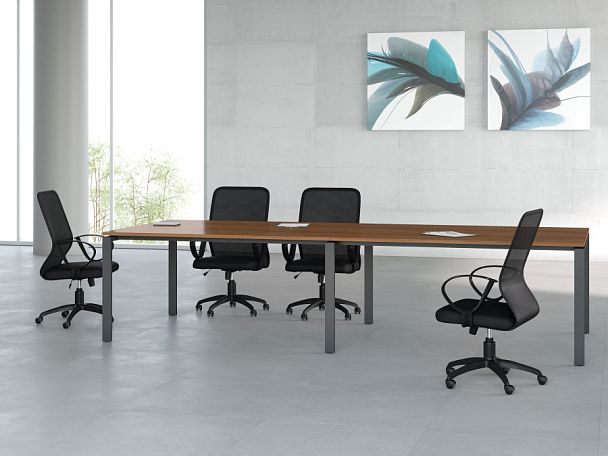 Передняя панель стола 180 Trend 165x1,6x35 дуб феррара - Вид 20