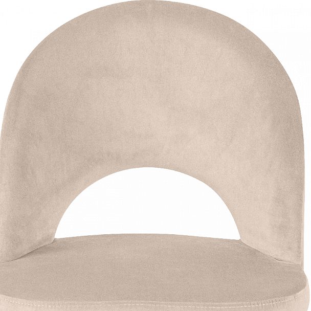 Комплект кухонных стульев Рэди кремовый велюр/черный, 2 шт. - Вид 7