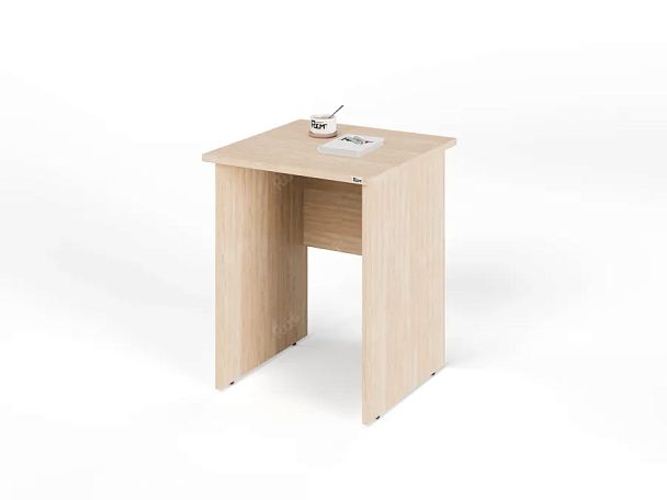 ЛАЙТ / LIGHT RLG001-6x6 Прямоугольный стол 60x60x75 Дуб Сонома - Вид 3