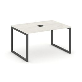 Стайл Проджект Стол переговорный SN-4O.SPRG-003 Дуб Наварра/Металл Антрацит 1380*980*750 - Фото предпросмотра