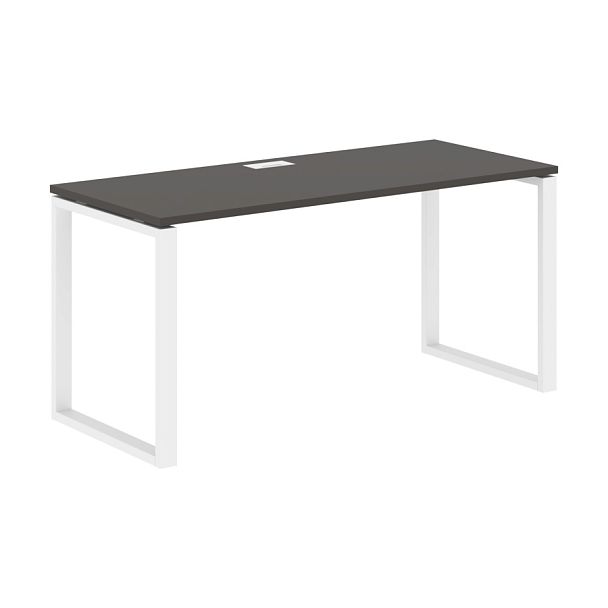 Стол прямой EQST 1567 Мокко/Белый 1560х670х750 EDIS - Вид 1