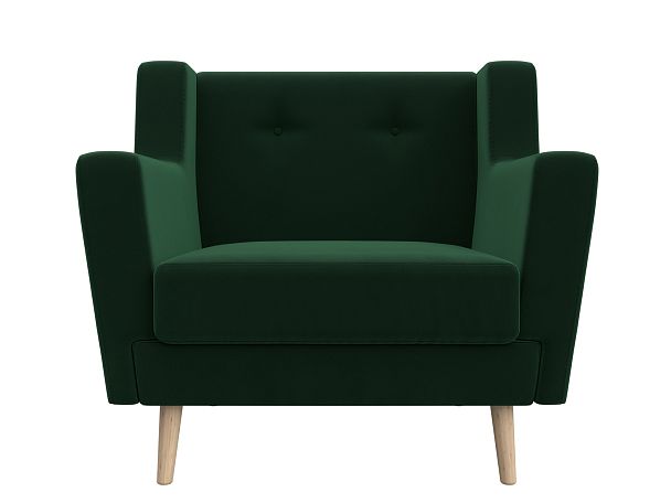 Кресло Брайтон (полностью велюр зеленый) - Вид 2