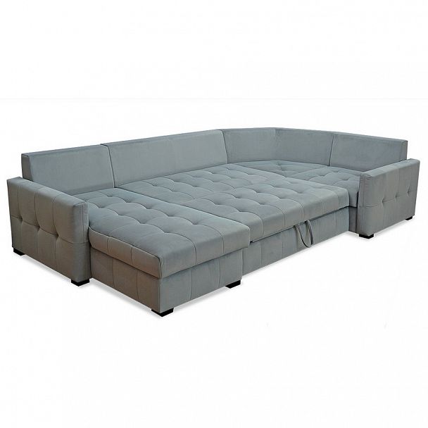 Угловой диван "Форвард" кожа - Вид 3