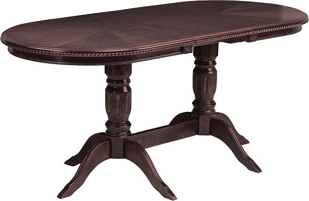 Стол деревянный раскладной Лорель 140 Венге - Вид 6