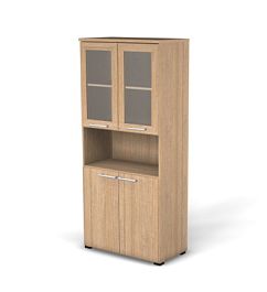 SMART/СМАРТ RS084-78Х44 Шкаф комби мдф з/с xдф 786х436х1762 Швейцарский вяз - Фото предпросмотра