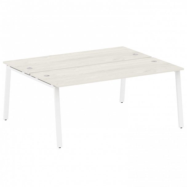 Рабочая станция "Metal System" БА.РАС-СП-2.5 дуб наварра/белый - Вид 1