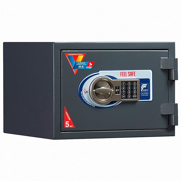 Сейф огневзломостойкий VALBERG "Гарант 32 EL", 315х440х440 мм, 53 кг, электронный замок, S10299020414 - Вид 2