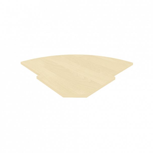 Полка для стойки угловой "Riva" А.РС-5.1 клен - Вид 1