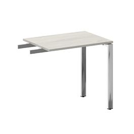 Metal System Direct Брифинг-приставка БП.ПР-2 Дуб наварра/Нерж. сталь 800*600*750 - Фото предпросмотра