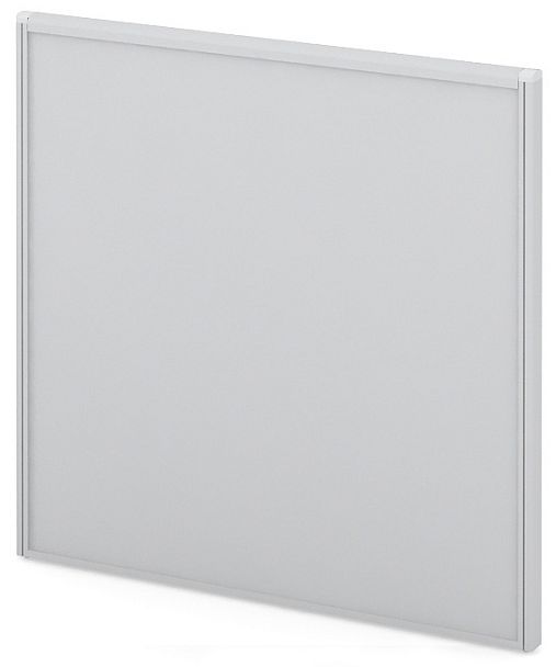 Модуль сплошной "Мобильные офисные перегородки «Логика»"  ПК-ЛГ-МДС138х140Д-В1-19 серый - Вид 1