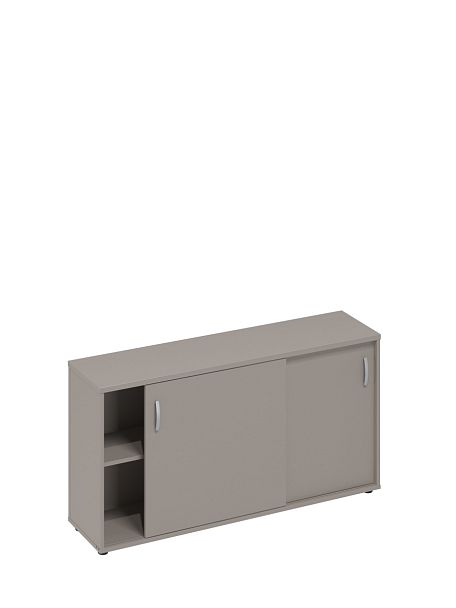 Шкаф-купе низкий (для 2-х столов 70) A4 А4 303 БП мокко премиум - Вид 1