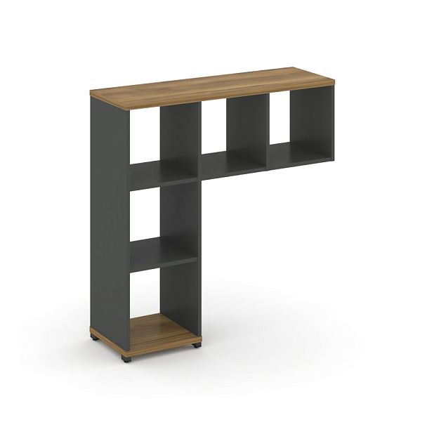 Concept Надставка низкая CN.NN-001 Сандал Янтарный/Антрацит/Металл Антрацит 1099*365*1130 - Вид 1