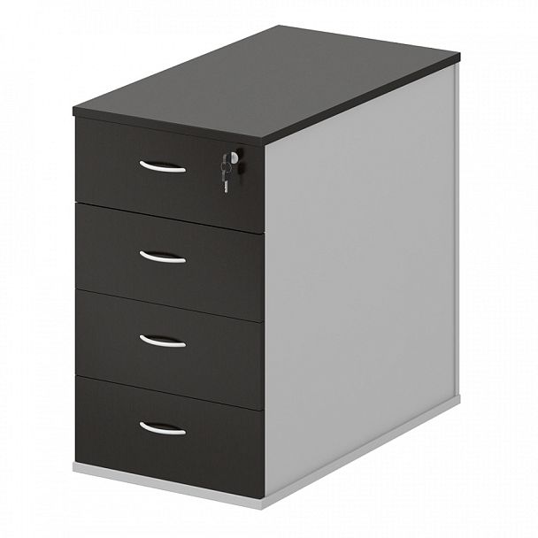 Тумба офисная "Система-M"  ПК-ССМ-ТМ45Х79Я4-В1-939 дуб ферраре - Вид 1