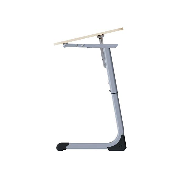 Парта Smart на плоскоовале 2М с РН (столеш. ЛДСП ЗУ, экран ПЭ), гр.4-6 - Вид 9