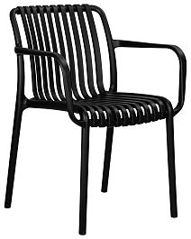 Стул обеденный DOBRIN WALTER ARM (черный (B-03)) - Фото предпросмотра