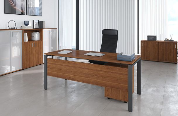 Стол для переговоров Trend 120x123,6x75 белый - Вид 10