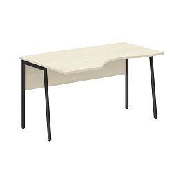 Стол прямой СА-2P(L) Клен*/Антрацит 1400х900х755 IMAGO PLUS - Фото предпросмотра