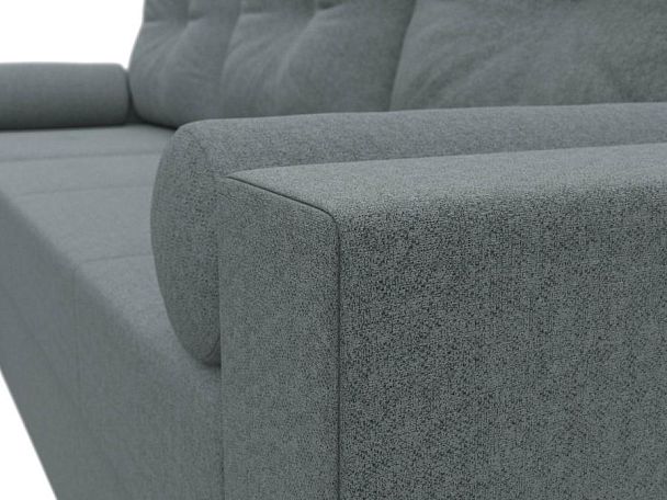 Диван угловой Верона Лайт левый угол Рогожка серый - Вид 4