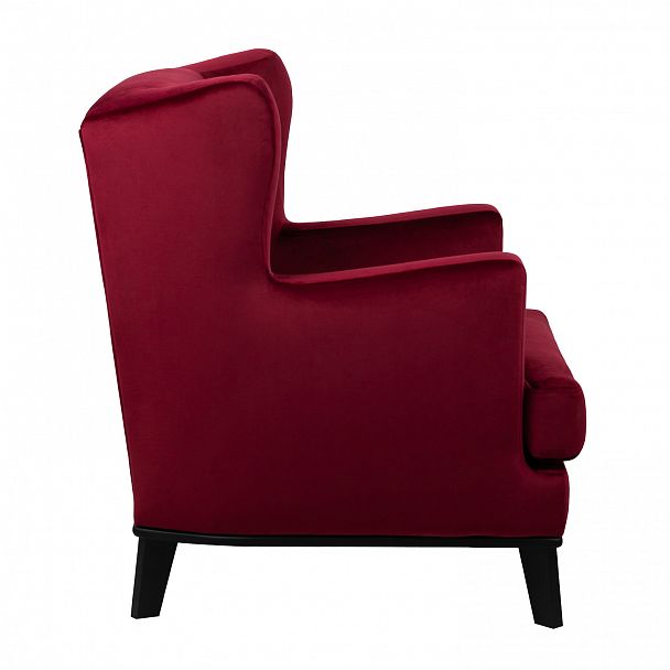 Кресло Оскар, бордовое - Вид 4