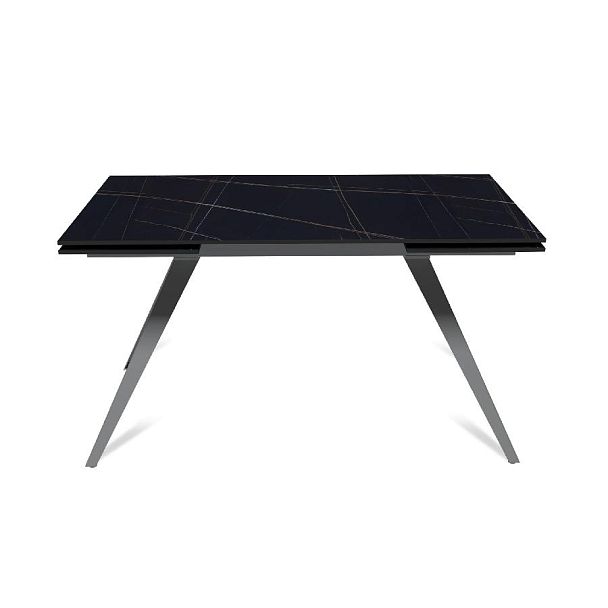 Стол раскладной Asti (140+40+40), керамика матовая Blackgold - Вид 2