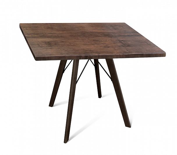 Стол Sheffilton SHT-TU9/80/80 МДФ обеденный венге/палисандр - Вид 2