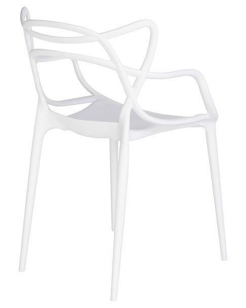 Набор 4 шт Стул обеденный DOBRIN MASTERS (белый (W-02)) - Вид 4